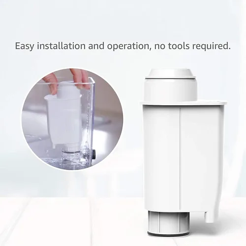 Vista 7 de AQUA CREST Filtro de café, repuesto para filtro de agua Brita Intenza+ Gaggia, Philips, Saeco, CA6702/00, filtro de agua Intenza+, certificado TÜV