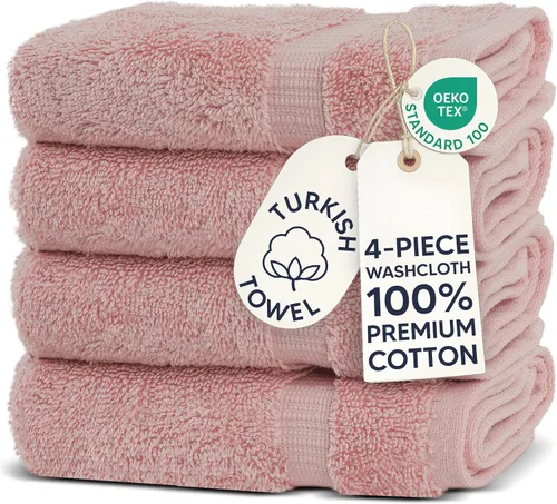 Vista 113 de Chakir Turkish Linens - Toallas turcas de 100% algodón, suaves y absorbentes (juego de 3 toallas personalizables, color aguamarina)