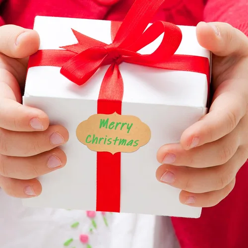 Vista 7 de 600 piezas de etiquetas adhesivas Kraft para regalos, etiquetas en blanco adhesivas pequeñas para frascos de conservas, etiquetas para escribir
