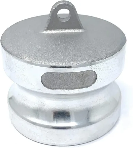Vista 6 de Montaje de leva y ranura, aluminio, tipo DP, enchufe de polvo Camlock macho de 1 pulgada (CAM-10-DP-AL)