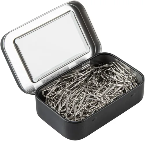 Vista 8 de Restaurantware RW Base - Recipientes rectangulares de lata de 4.5 onzas, 100 cajas de lata duraderas con tapas, tapas transparentes para ventana