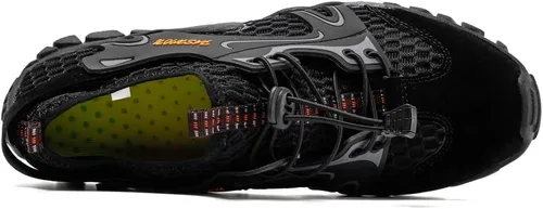 Vista 3 de YING LAN Zapatos de agua de secado rápido para hombres y mujeres, antideslizantes, para playa, natación, deportes acuáticos, buceo, vela, kayak