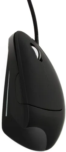 Vista 4 de Ai5G Ratón vertical con cable ajustable DPI portátil Computadora de escritorio Ratones ópticos (para mano derecha)