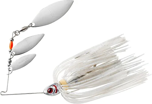 Vista 6 de Booyah Señuelo de pesca Shad Blade-Bait, Pearl Shiner, Mini Shad (3/16 oz)