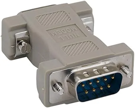 Vista 2 de Cable Leader Adaptador de módem nulo DB9 a DB9 (F/F)