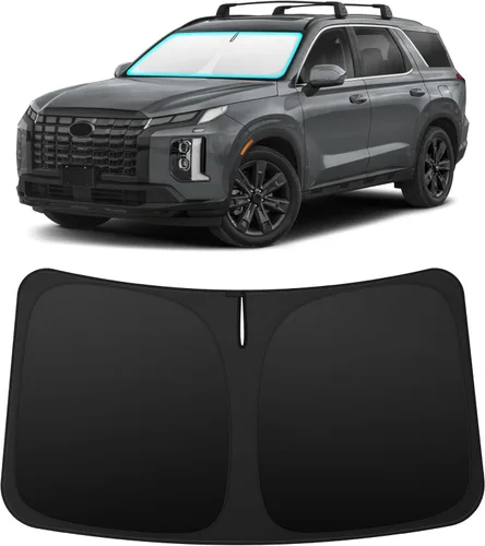 Vista 110 de INSAUTO Accesorios para parasol de parabrisas de ajuste personalizado para Acura RDX 2019-2026, parasol plegable para ventana delantera, reflector