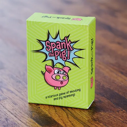 Vista 7 de Spank The Pig! - Divertido y divertido juego de cartas familiar para niños, adolescentes y adultos, divertidos juegos de ritmo rápido para 2 a 7