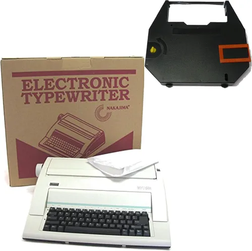 Vista 9 de Nakajima WPT-150 máquina de escribir electrónica Memoria de corrección de una línea, 12 caracteres por segundo, tres ajustes de tono y espaciado