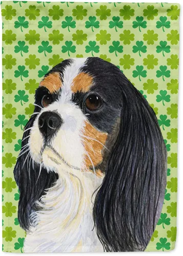 Vista 81 de Caroline's Treasures SS4442GF Affenpinscher Bandera de jardín con retrato de trébol del día de San Patricio para buzón, bandera decorativa