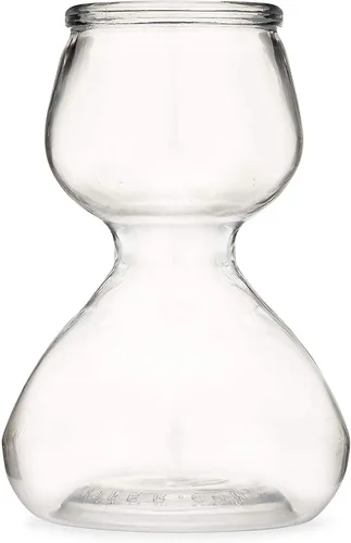 Vista 3 de QUAFFER Vaso de chupito de doble burbuja – Jigger de chupito Chaser para tomas suaves y sabrosas – Divertidos vasos de chupito divididos únicos