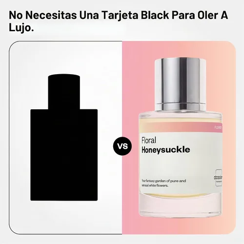 Vista 2 de Dossier - Floral Honeysuckle - Eau de Parfum - Inspirado en G.Bloom - Perfume de lujo - Puro infundido - Sin parabenos - Vegano - Para mujeres