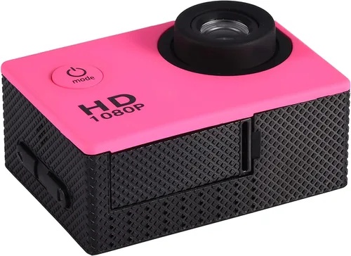 Vista 6 de Zyyini Mini cámara de deportes al aire libre cámara de acción digital para bicicleta videocámara impermeable portátil con carga USB con pantalla HD