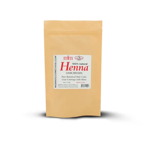 Vista 6 de Morrocco Method Henna - Tinte para el cabello, color negro