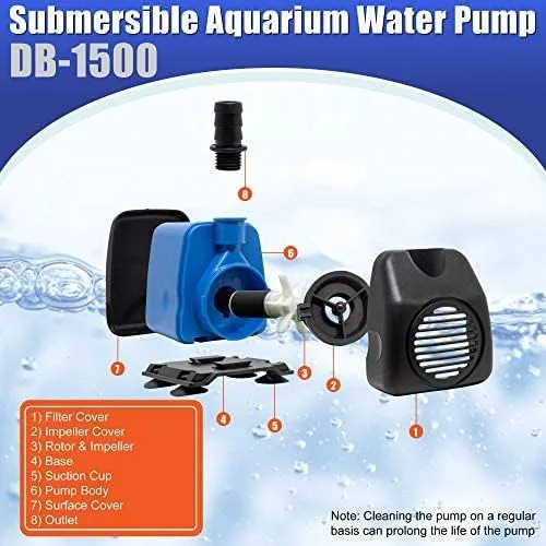 Vista 3 de Reeflo Bomba de agua para acuario Barracuda, 4500GP