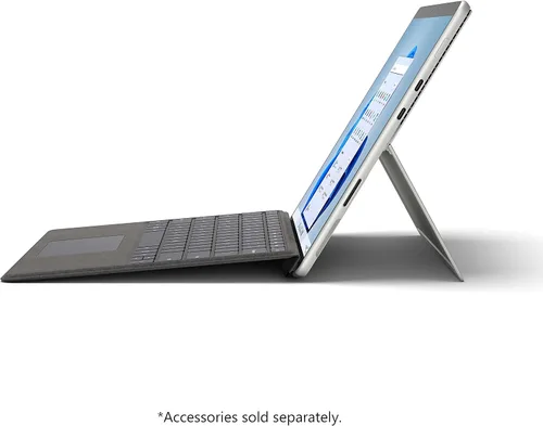 Vista 5 de Microsoft Surface Pro Pantalla táctil de 8-13" - Memoria Intel® Core™ i5-8GB - SSD de 128 GB - Solo dispositivo - Platino (último modelo)