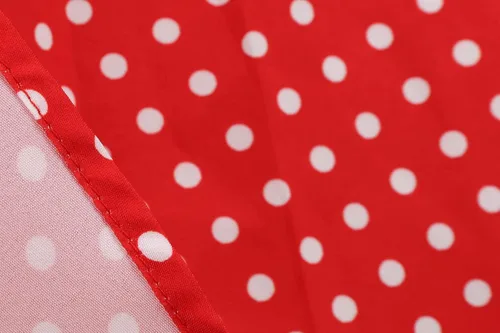 Vista 4 de Vestido largo de verano de manga corta para mujer, vestidos de cóctel de lunares, vestidos de verano para invitados de boda para mujer, vestido
