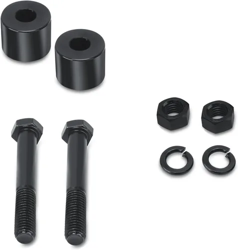 Vista 5 de Extensión de elevadores de manillar de 1 pulgada de elevación de 1-1/4 pulgadas para modelos Harley Touring, Street Glide/Electra Glide/Road