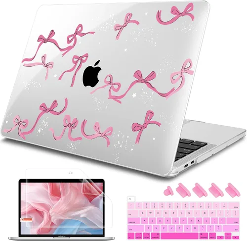 Vista 13 de Tuiklol para MacBook Pro de 13 pulgadas M2 Clip 2022, versión 2021 2020 M1 A2338 A2289 A2251, carcasa rígida de plástico y cubierta de teclado