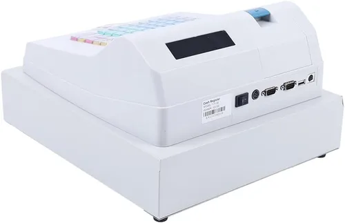 Vista 5 de Sistema electrónico de la posición de la caja registradora 48 llaves tienda al por menor de la barra del supermercado W/cajón, 8 Digital llevó