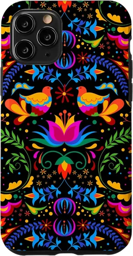 Vista 29 de Funda para iPhone 17 de Mexican Heritage Otomi Pride Love Peace Doves