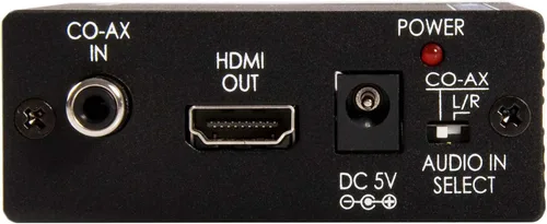 Vista 3 de StarTech.com Convertir componentes A/V con convertidor de formato de audio a HDMI, convertidor de video, HDMI (HDCP), TAA (CPNTA2HDMI)