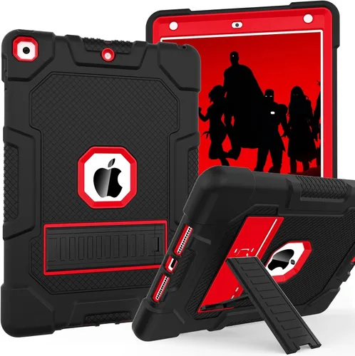 Vista 11 de TIMISM Funda para iPad de 9ª/8ª/7ª generación (2021/2020/2019), resistente grado militar, a prueba de golpes, resistente, funda protectora de 10.2
