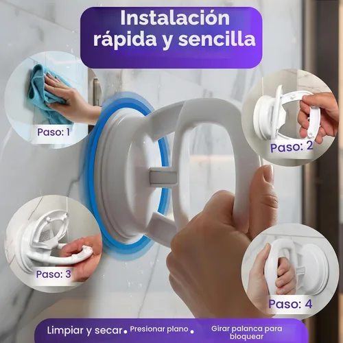 Vista 6 de Cambio de estilos de vida: barra auxiliar de equilibrio de viajero Safe-er-Grip