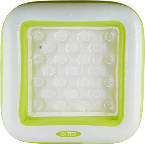 Vista 2 de Intex Inflable 33.5 pulgadas x 33.5 pulgadas x 9 pulgadas 15 galones, Paquete de 10, Rosado