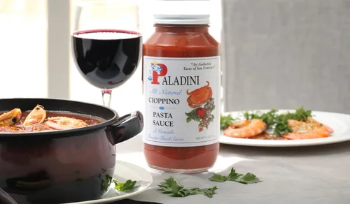 Vista 5 de Paladini Salsa de pasta Cioppino totalmente natural, 26 onzas, 2 botellas