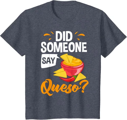 Vista 19 de Queso Dip Camiseta Chile con Queso Salsa Mexican Chips Chile con Queso, Negro