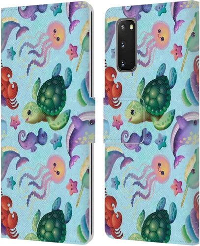 Vista 30 de Head Case Designs Officially Licensed Carla Morrow Colorful Space Dice Patterns Leather Wallet Case Compatible with Samsung Galaxy A07 4G