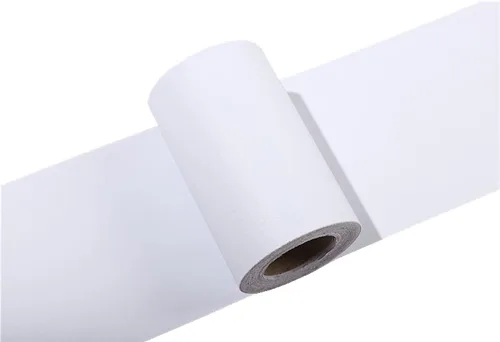 Vista 2 de NB - Papel tapiz autoadhesivo de color sólido esmerilado, borde impermeable para pared, fácil de aplicar, azulejos de cocina y baño, 4 x 196 Blanco