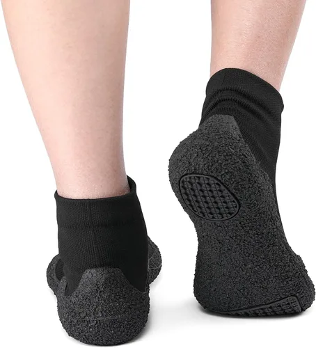 Vista 5 de Zapatos minimalistas para hombre y mujer, zapatos minimalistas para caminar sin caída, cómodos, ligeros, ultra portátiles, antideslizantes