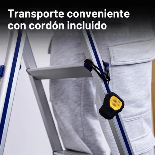 Vista 6 de CYBERGUYS Funda de Silicona para Altavoz Bluetooth Portátil DEWALT, Cubierta Protectora Duradera a Prueba de Golpes Antideslizante para Mini Altavoz