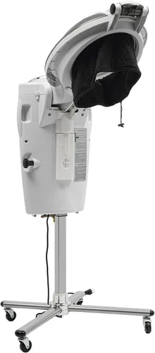 Vista 10 de Máquina profesional de vapor de pelo de salón, 700 W profesional acondicionador profundo vapor de cabello, ozono cuidado del cabello spa vapor