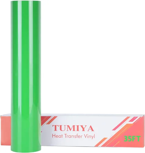 Vista 49 de TUMIYA - Rollo de vinilo para transferencia de calor (100.1 x 14.8 ft, vinilo adhesivo brillante HTV (rosa)