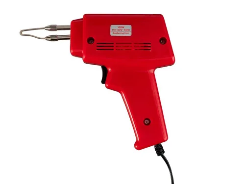 Vista 4 de Monoprice Pistola de soldadura eléctrica de 100 vatios, pistola de soldadura con doble aislamiento, empuñadura de pistola ligera y equilibrada