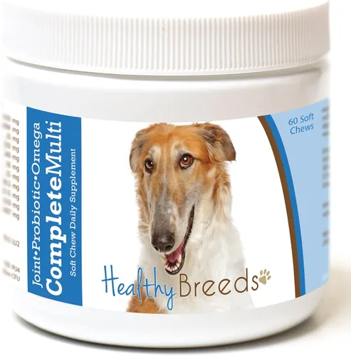 Vista 135 de Healthy Breeds Affenpinscher todo en uno multivitamínico suave masticable 60