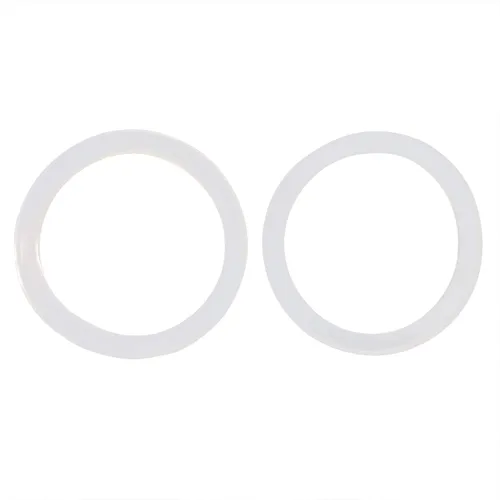 Vista 4 de Honbay 12 anillos de sellado de silicona reutilizables a prueba de fugas, reemplazo para tapas de tarros Mason (boca regular, 2.77 pulgadas)
