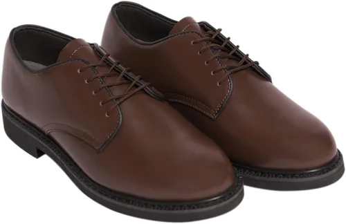 Vista 4 de Rothco Zapatos de vestir Oxford de uniforme formal clásico marrón