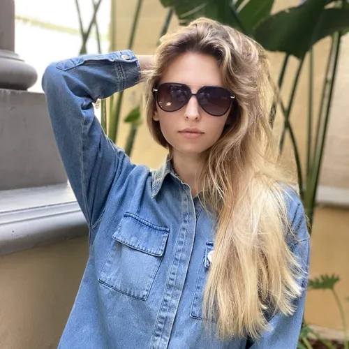 Vista 5 de ZENOTTIC gafas de sol polarizadas aviador para hombres mujeres UV400 protección TR90 marco ultra ligero piloto forma gafas