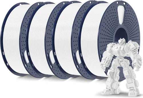 Vista 31 de SUNLU - Filamento PLA Plus para impresora 3D, 1.75 mm, bobina de 1 kg (2.2 lb), enrollado de forma ordenada, precisión dimensional ±0.02 mm