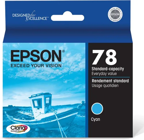 Vista 4 de Epson T078 Claria Tinta de Alta Definición Capacidad Estándar 5 Color Cartucho Combo Pack & T078 Claria Alta Definición -Tinta Capacidad Estándar
