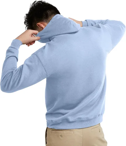 Vista 6 de Hanes - Sudadera con capucha EcoSmart para hombre, de vellón de peso medio, sin botones