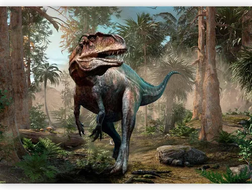 Vista 16 de artgeist Mural de pared Dinosaurios 79 x 55 pulgadas - Papel tapiz no tejido XXL Decoración de pared de forro polar Impresión fotográfica Diseño