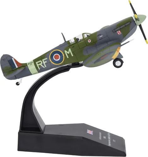 Vista 5 de TANG DYNASTY (TM) 1:72 Supermarine Spitfire Fighter Attack Modelo de avión de metal, Fuerza Aérea Real de la Segunda Guerra Mundial 1941