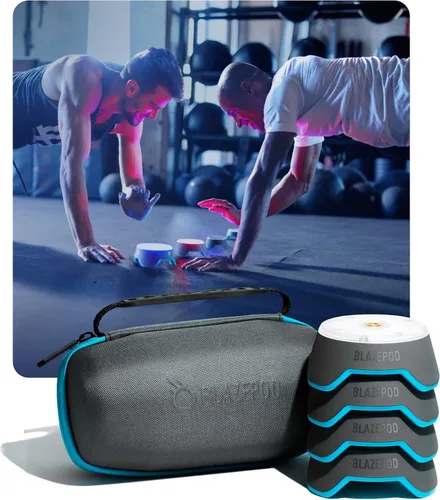 Vista 2 de BlazePod Paquete de atleta definitivo para atletas profesionales, aspirantes a atletas, entusiastas del fitness, entrenamiento uno a uno