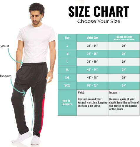 Vista 7 de Paquete de 3 pantalones deportivos para hombre con bolsillos, pantalones deportivos para hombre, pantalones de entrenamiento de ajuste seco