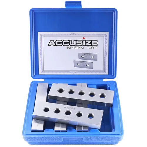 Vista 11 de Accusize Industrial Tools 1/8 '' de grosor 10 pares de juegos paralelos de precisión, 3 '' de longitud, EG10-1403