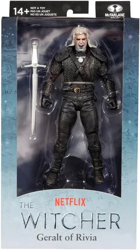 Vista 2 de McFarlane - The Witcher - Figura de acción de batalla de Geralt Kikimora de 7 pulgadas